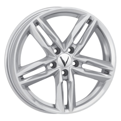 Диск литой 7*17 5*115 ET44 D70,2 Вектор B138 Сильвер S