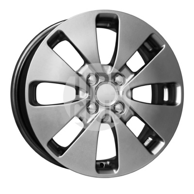 Диск литой 6,0*15 4*100 ET48 54,1 КиК КС582 (15_Rio) дарк платинум