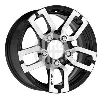 Диск литой 6,5*16 5*139,7 ET40 98,5 КиК IFree Офф-лайн блэк джек