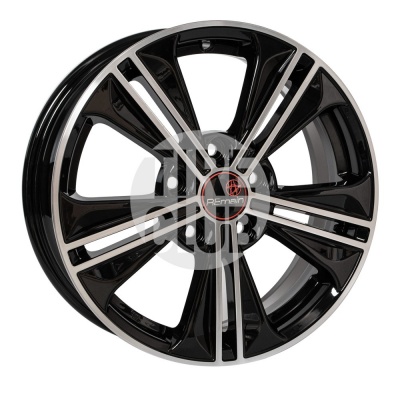 Диск литой 6,0*16 5*114,3 ET43 67,1 Remain (Vektor) R106 алмаз черный