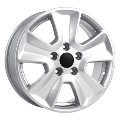 Диск литой 6,5*16 5*114,3 ET50 66,1 КиК КС672 (Duster FL) сильвер