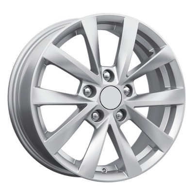 Диск литой 6,5*16 5*112 ET46 57,1 КиК KC863 сильвер