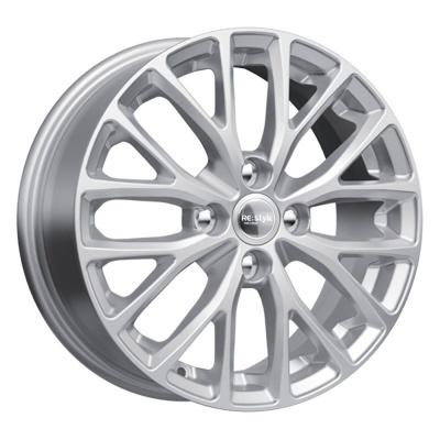 Диск литой 6,0*15 4*100 ET46 54,1 КиК КС782 (15_Rio) сильвер