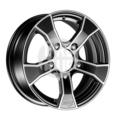 Диск литой 6,0*15 5*139,7 ET40 98 iFree (КИК) Лайт-круз блэк джек