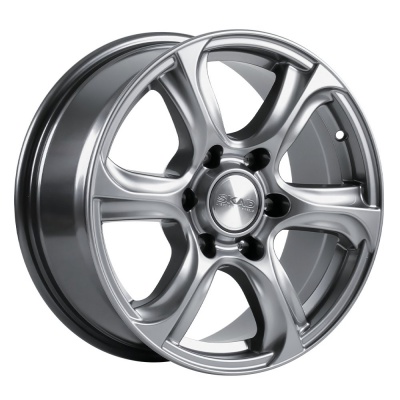 Диск литой 7,5*17 6*139,7 ET30 67,1 СКАД Скала графит