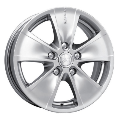 Диск литой 6,5*16 5*114,3 ET40 67,1 КиК Иллюзио блек платинум (Б/У)