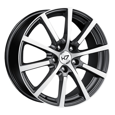 Диск литой 7*17 5*114,3 ET35 D71,6 k7 K-102 Домино