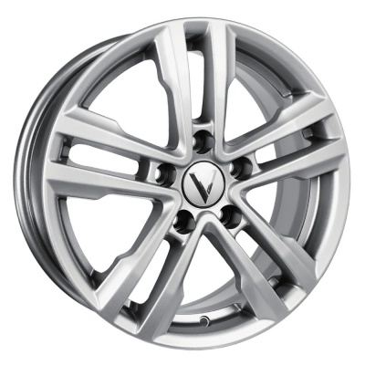 Диск литой 6,5*16 5*108 ET40 D67,1 Вектор B197 Сильвер S