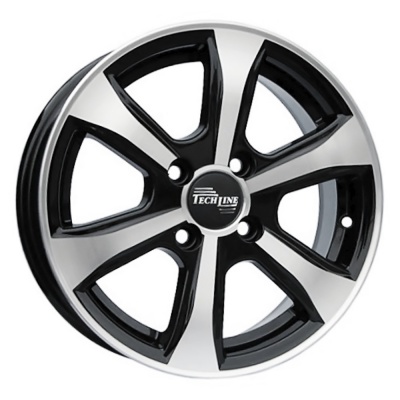 Диск литой 5,5*14 4*100 ET43 60,1 Азов-Tech Tech Line 408 BD