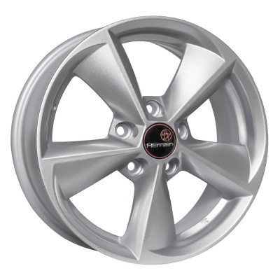Диск литой 6,5*16 5*112 ET50 D57,1 Remain R160 (A 16_Octavia A5) Сильвер S