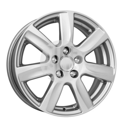 Диск литой 6,0*15 5*100 ET40 57,1 КиК КС585 (15_Polo) сильвер
