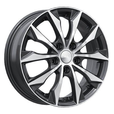 Диск литой 6,0*16 4*100 ET50 60,1 СКАД Нагоя Алмаз