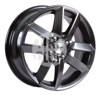 Диск литой 6,0*15 4*100 ET45 60,1 СКАД Самурай Графит