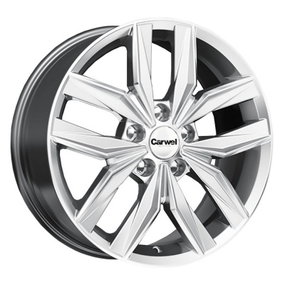 Диск литой 7,0*17 5*114,3 ET50 67,1 Carwel Арей 151 SL