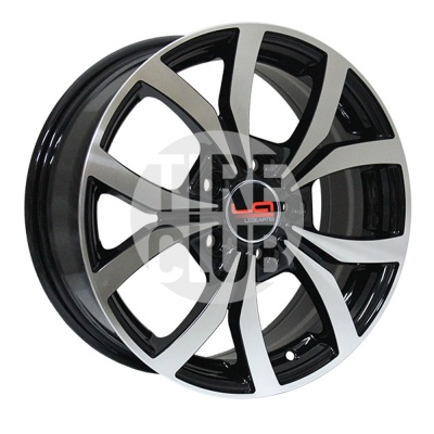Диск литой 6,5*17 5*112 ET49 66,6 Replika LA Concept-MR519 BKF