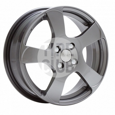 Диск литой 6,0*16 4*100 ET52 54,1 СКАД Акула Grey