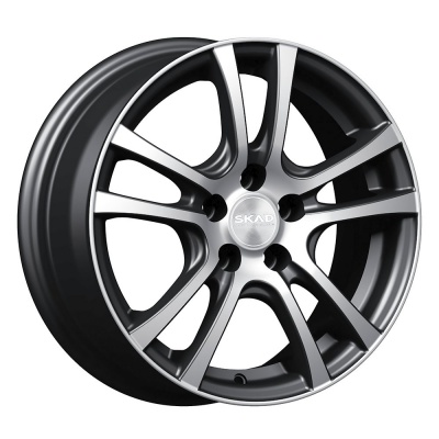 Диск литой 6,0*15 5*100 ET38 57,1 СКАД ДЕЛИ алмаз