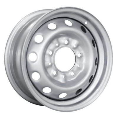 Диск штампованный 6,5*16 6*139,7 ET40 109 Mefro/Accuride (Уаз Профи) Серебро