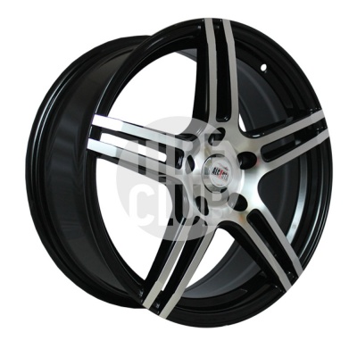 Диск литой 6,5*16 5*114,3 ET46 67,1 Alcasta M36 BKF
