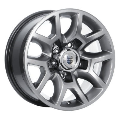 Диск литой 7,5*16 5*139,7 ET2 108,5 КиК Калахари (КС321) Дарк платинум