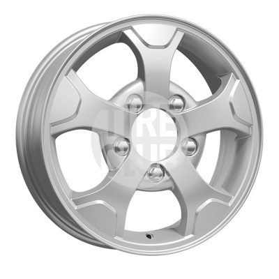 Диск литой 5,0*16 5*139,7 ET58 98 КиК КС657 (Нива 4*4) Сильвер