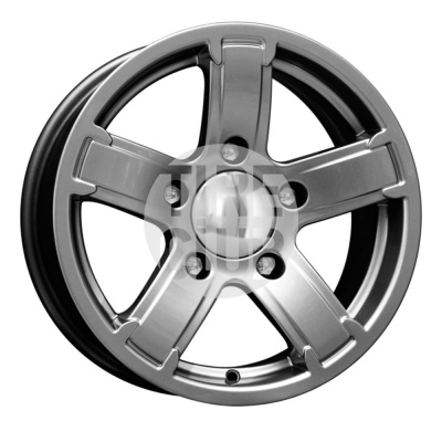 Диск литой 6,5*15 5*139,7 ET15 98 КиК КС462 Ангара дарк платинум