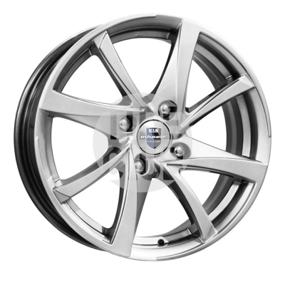 Диск литой 6,5*16 4*108 ET26 67,1 КиК Игуана Блэк платинум