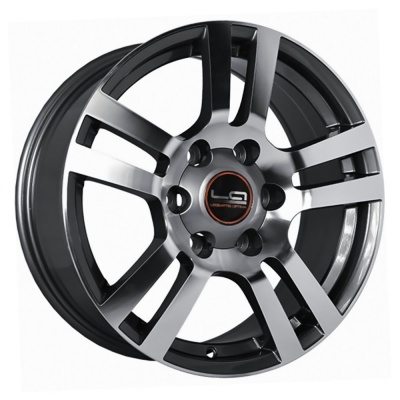 Диск литой 7,5*18 6*139,7 ET25 106,2 Replika LA TY61 Black