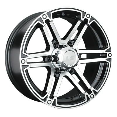 Диск литой 8,0*17 6*139,7 ET10 110,5 LS 473 BKF