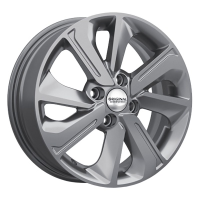 Диск литой 6,0*15 4*100 ET46 54,1 СКАД KL-319 графит