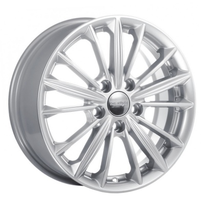 Диск литой 6,5*16 5*114,3 ET45 60,1 КиК КС871 (Ceed) сильвер