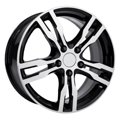 Диск литой 7*17 5*114,3 ET49 D67,1 Вектор B193 Алмаз черный