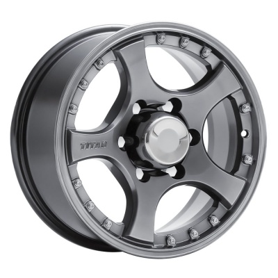 Диск литой 7,0*16 6*139,7 ET20 109,7 СКАД Титан графит