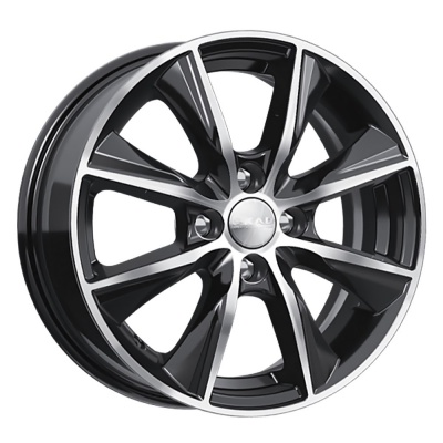 Диск литой 6,0*15 4*100 ET46 54,1 СКАД Порту алмаз