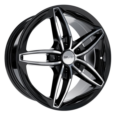 Диск литой 7,0*17 5*114,3 ET50 67,1 СКАД Турин Алмаз