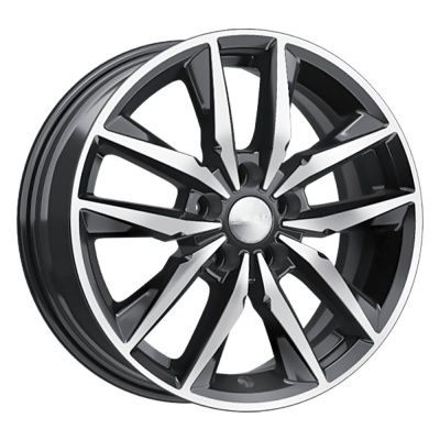 Диск литой 6,5*16 5*112 ET46 57,1 СКАД Тирион алмаз