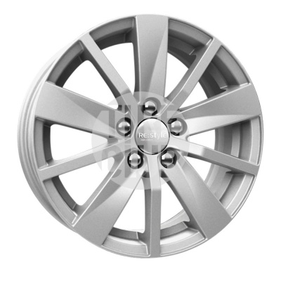Диск литой 6,0*15 5*100 ET40 57,1 КиК КС738 (15_Polo) Сильвер