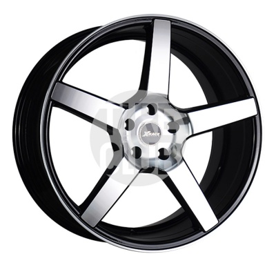 Диск литой 6,0*15 4*100 ET50 60,1 X-Race AF-07 BKF