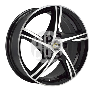 Диск литой 6,0*15 5*100 ET40 57,1 CROSS STREET CR-03 BKF