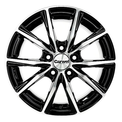 Диск литой 6*15 5*112 ET43 D66,6 Carwel Гамма AB